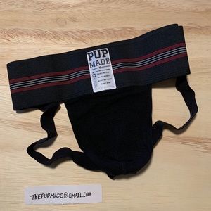 Men’s PupMade Jock Strap Black XL